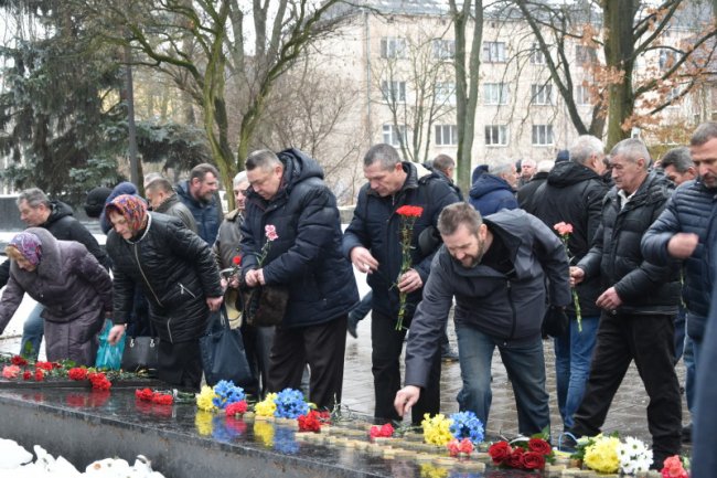 Лучани вшанували пам'ять загиблих афганців. ФОТО