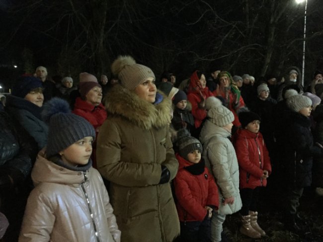 Вперше у Ковелі засвітили три ялинки. ФОТО