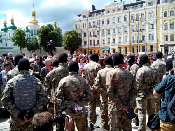 Півсотні добровольців вступило в «Азов». ФОТО