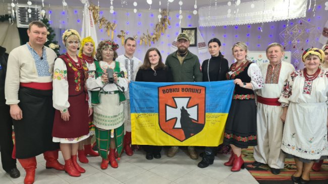 Понад 100 000 гривень під час новорічних ранків зібрали для військових у Підгайцівській громаді