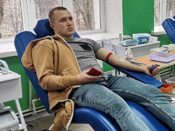 У Луцьку розпочався марафон зі здачі крові. ВІДЕО