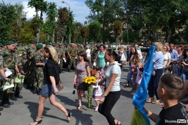 Луцьк зустрів героїв-прикордонників. ФОТО