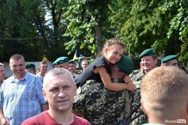 Луцьк зустрів героїв-прикордонників. ФОТО