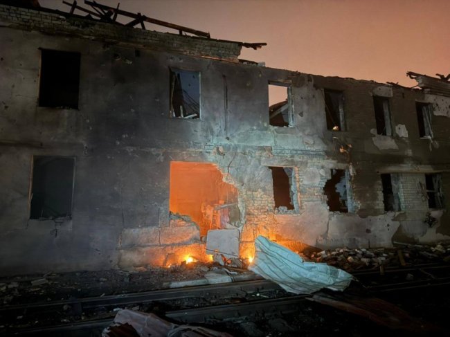 Через удар рф частина Одеси залишилась без води, пошкоджена залізниця