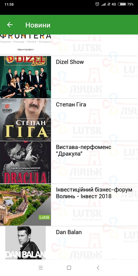 Запустили мобільний додаток для луцьких туристів. ФОТО