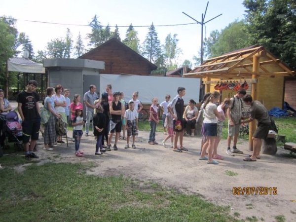 Діти-переселенці активно відпочивають у Луцьку. ФОТО