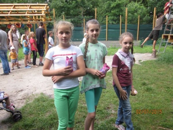 Діти-переселенці активно відпочивають у Луцьку. ФОТО