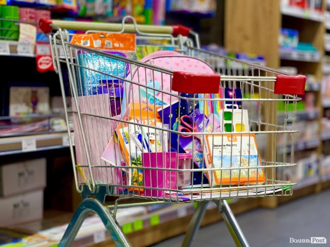 Кошик, який вдалося скласти в «Офіс Центрі»