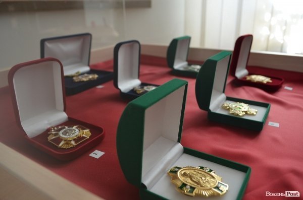 У Луцьку показали нагороди, які дає церква за заслуги. ФОТО