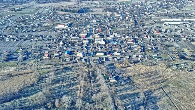 Волинське селище з висоти пташиного польоту. ФОТО
