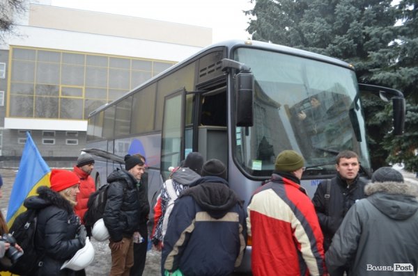Лучани вирушили на Київ. ФОТО. ВІДЕО