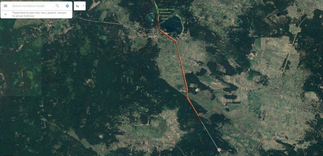 Через аварію дорогою зі Світязю утворився затор на декілька кілометрів. ФОТО