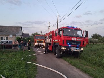 За минулу добу волинські рятувальники загасили три пожежі. ФОТО 