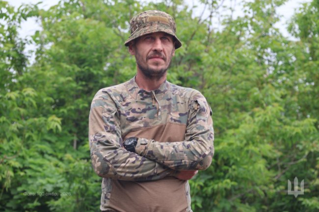 Колишній столяр служить у складі волинської «Сталевої Сотки». ФОТО