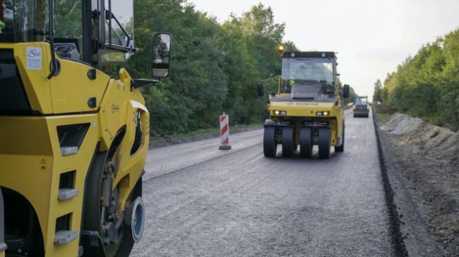 На Волині триває капремонт міжнародної автодороги. ФОТО