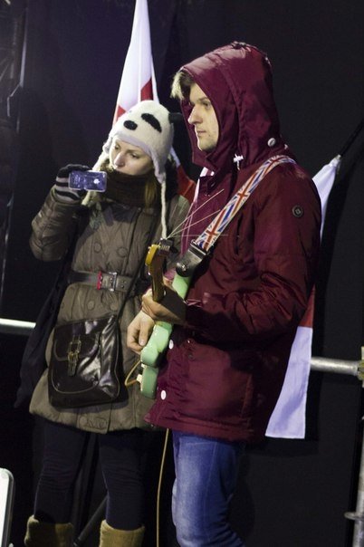 Гурт з Луцька виступив на Євромайдані в Києві. ФОТО