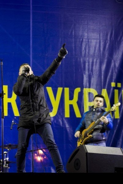 Гурт з Луцька виступив на Євромайдані в Києві. ФОТО