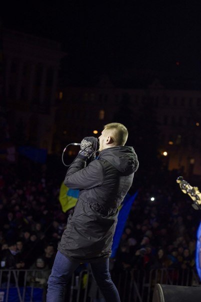 Гурт з Луцька виступив на Євромайдані в Києві. ФОТО