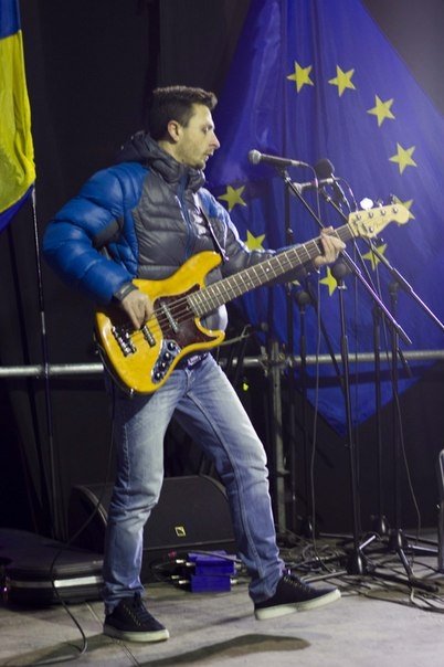 Гурт з Луцька виступив на Євромайдані в Києві. ФОТО