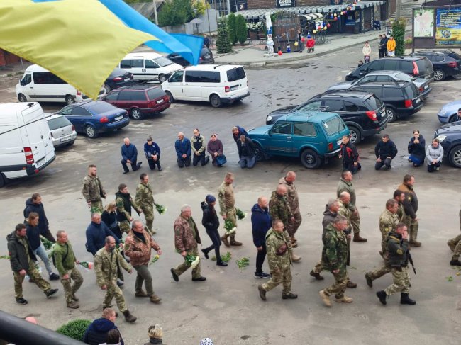 На Волині зустріли тіло загиблого Героя Володимира Шахна. ФОТО