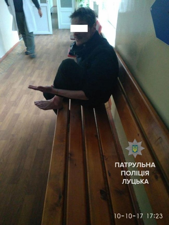 Лучанин з розладами психіки втік від медиків