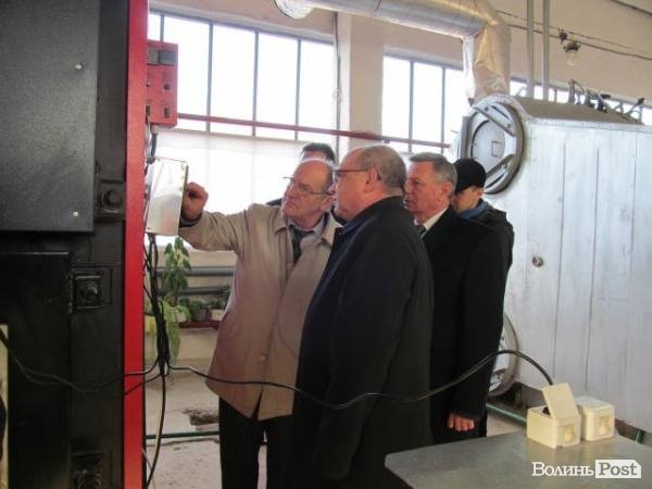 У Луцьку відкрили першу котельню на твердому паливі. ФОТО