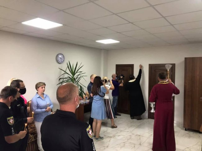 У селі поблизу Луцька відкрили поліцейську станцію. ФОТО