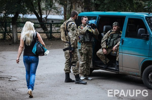 Дебальцеве: український блокпост на околиці. ФОТО