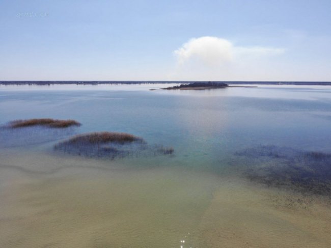 Захопливі краєвиди безлюдного Світязю з висоти пташиного польоту. ФОТО