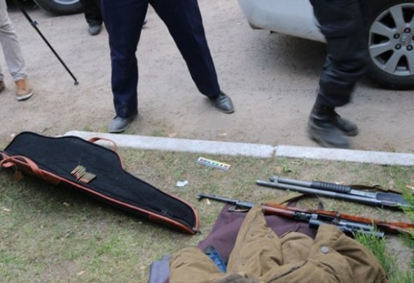 На Рівненщині - стрілянина в лісгоспі, є поранені. ФОТО