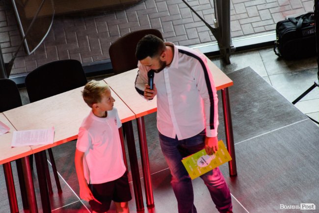 Лучан знайомили з новими гравцями «Волині». ФОТО