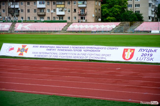 До Луцька на змагання з'їхались пожежники з 7 країн. ФОТО