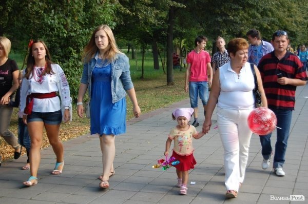 День Незалежності у Луцьку. ФОТО