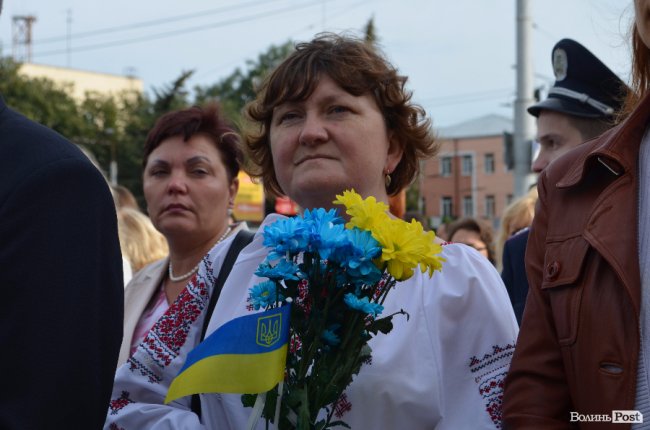 У День Незалежності лучани помолились за душі загиблих Героїв