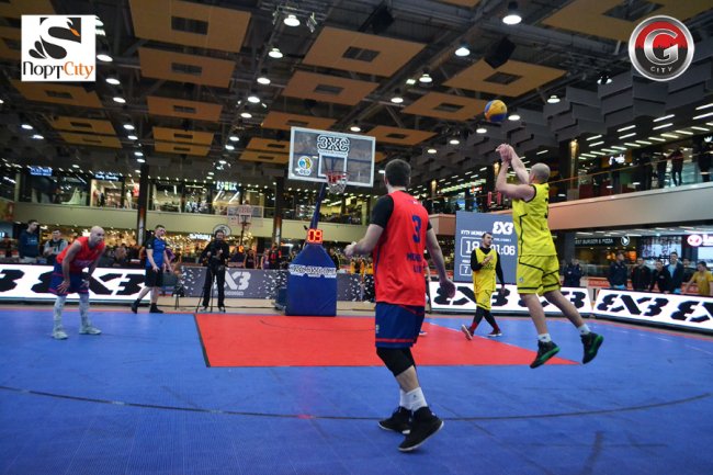 У ТРЦ «ПортCity» пройшов п’ятий тур Суперліги з баскетболу 3х3*