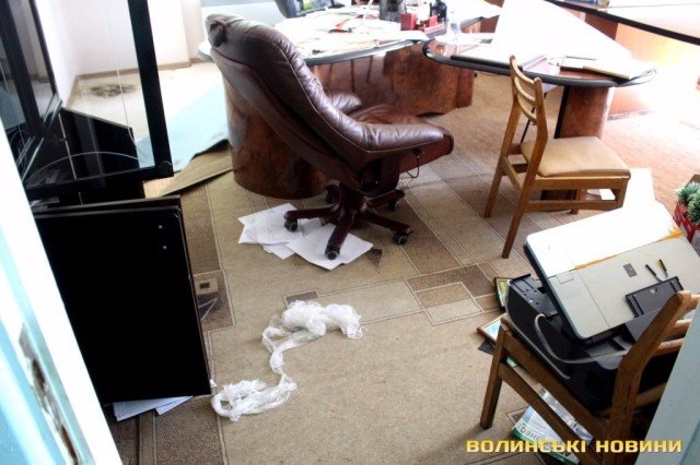 На фірмі поблизу Луцька проводились обшуки