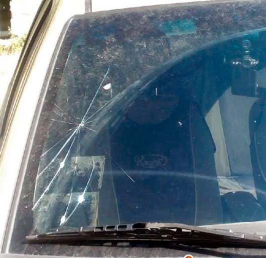 У «Дорожньому патрулі» заявляють, що в них стріляли. ФОТО