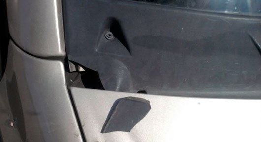 У «Дорожньому патрулі» заявляють, що в них стріляли. ФОТО