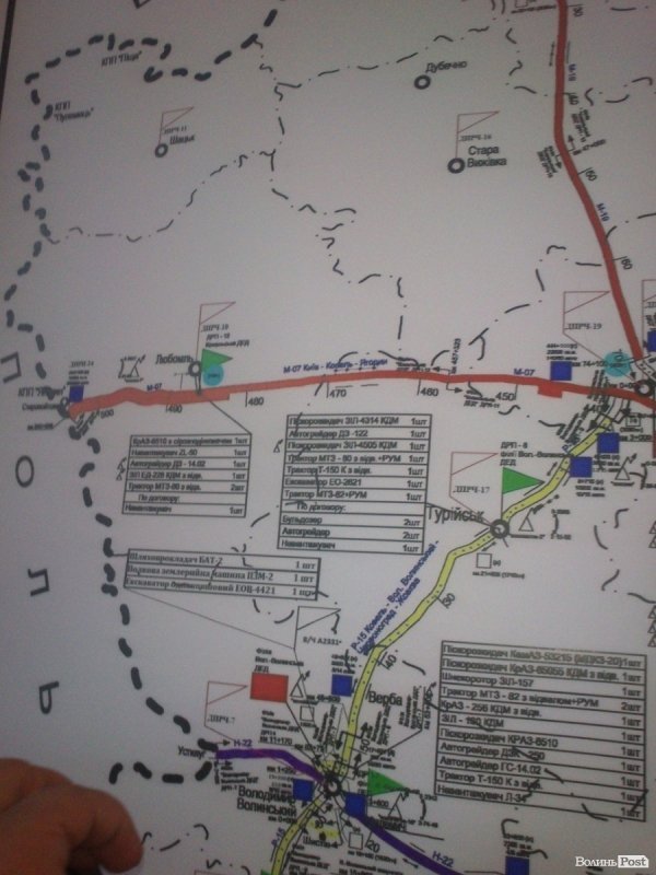 Куди їхати водіям під час заметів на Волині. ФОТО