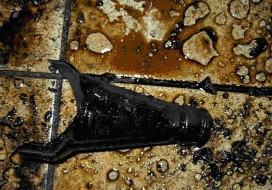 На Київщині спалили відділок міліції. ФОТО