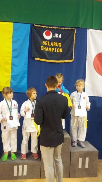 Шестирічна лучанка стала медалісткою на чемпіонаті з карате у Білорусі. ФОТО