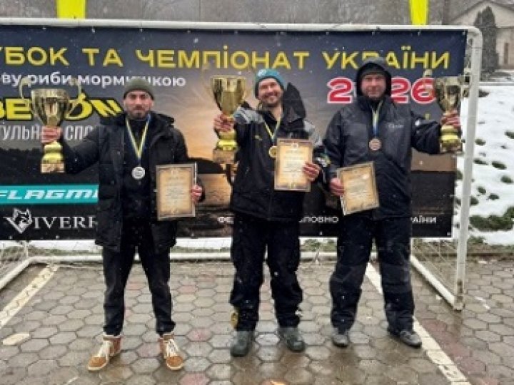 Волиняни перемогли на чемпіонаті України з риболовлі з криги