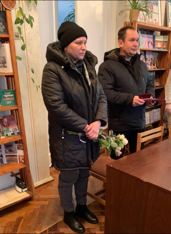 Батькам 22-річного волинянина, який загинув на війні, вручили посмертний орден сина. ФОТО