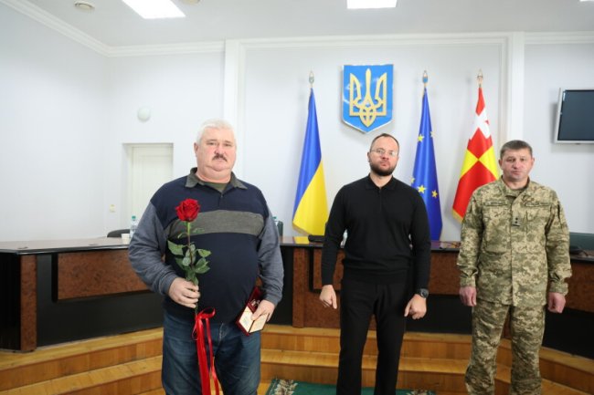 У Луцьку вручили державні нагороди родинам загиблих захисників України