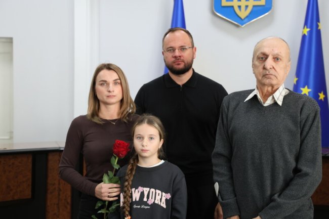 У Луцьку вручили державні нагороди родинам загиблих захисників України