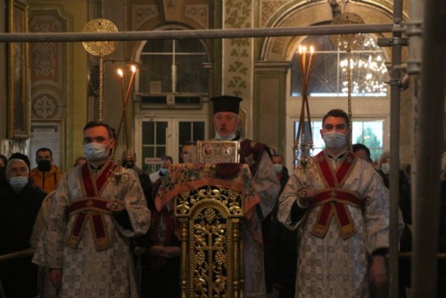 У луцькому соборі сьогодні лунали колядки. ФОТО