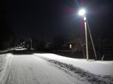 На Волині за 150 тисяч освітили село