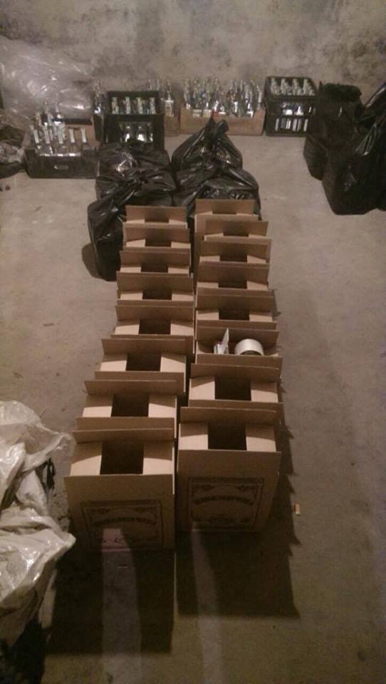 Лучани підпільно виготовляли алкоголь. ФОТО