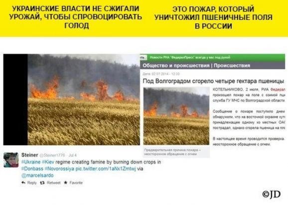 Як Росія бреше про події в Україні. ФОТО