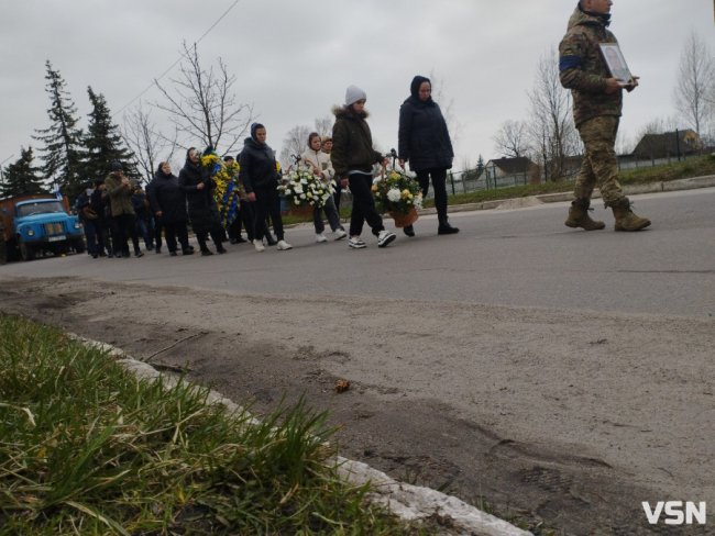 Волиняни попрощалися із Воїном Петром Хомичем